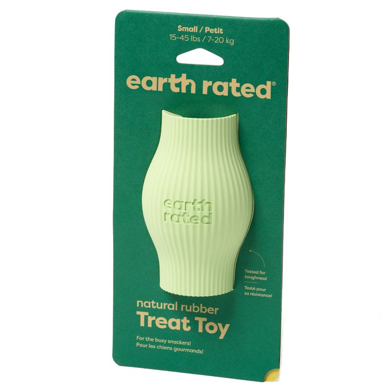 Earth Rated Treat Toy from Natural Rubber Small
