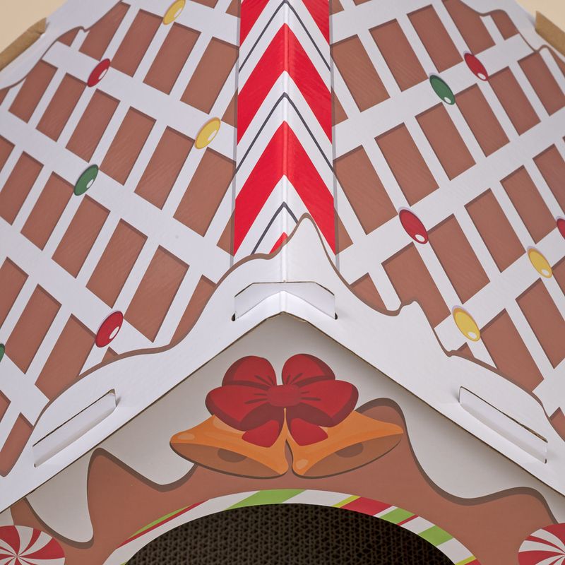 TIAKI Gingerbread House for Cats 37 x 36 x 40.5 cm (L x W x H)