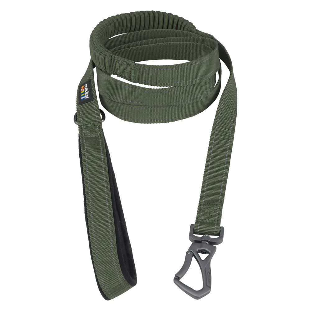 Rukka® Bliss X Shock Absorbing Lead - Olive Size M: 200cm x 20mm (L x W)