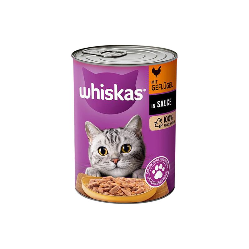 Whiskas 1+ Cans Saver Pack 24 x 400g Salmon in Jelly