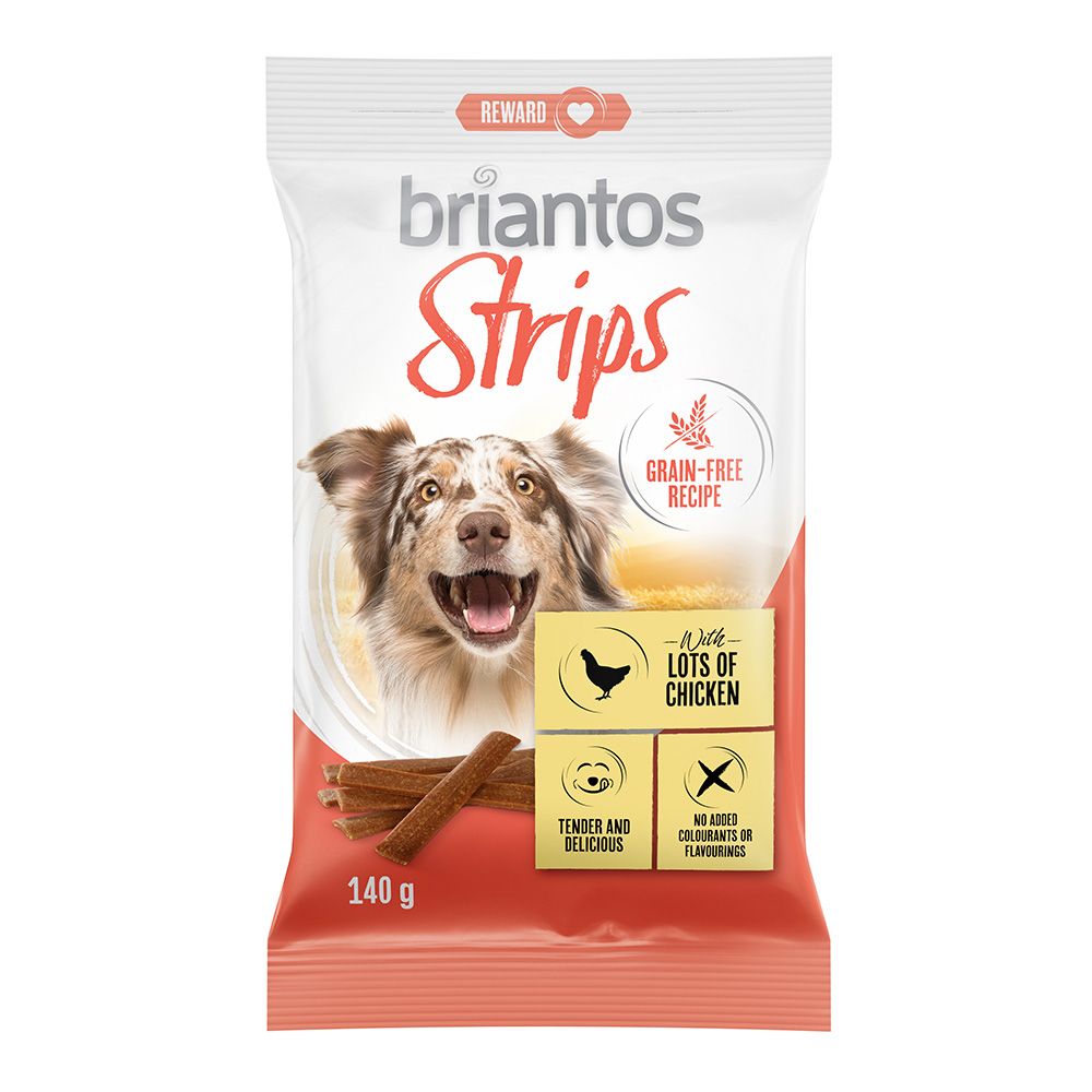 Briantos Grain-free Strips - Chicken 140g