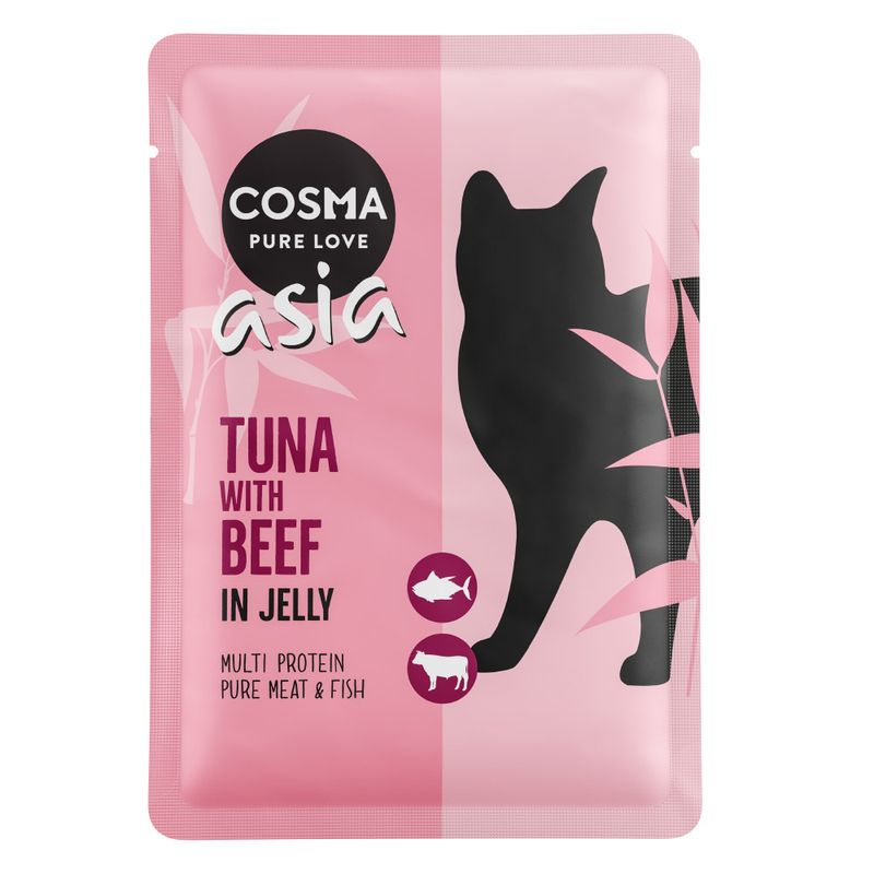 Cosma Asia in Jelly Pouches 6 x 100g Chicken with Chicken Liver