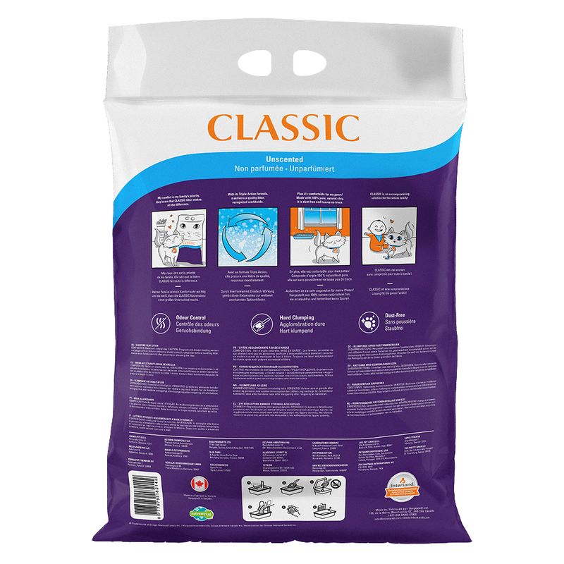 Intersand Classic Unscented Cat Litter 7kg
