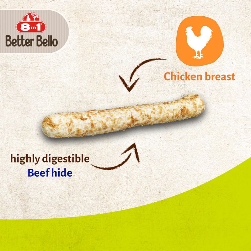 8in1 Better Bello Chicken Roll 1 Piece (Size L)