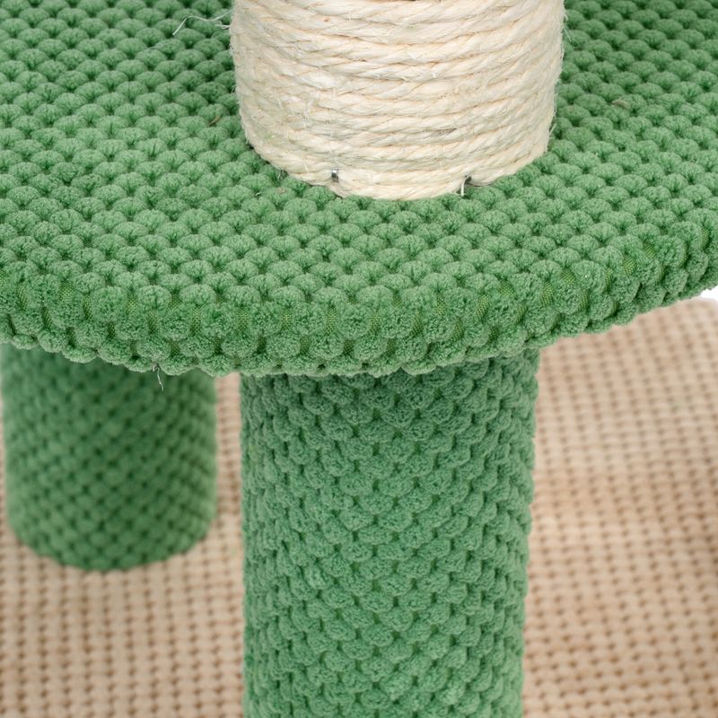 TIAKI Nature Green Desert Scratching Post Green/Brown