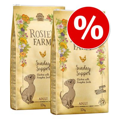 Rosie's Farm Adult Economy Pack 2 x 12kg Lamb (2 x 12kg)
