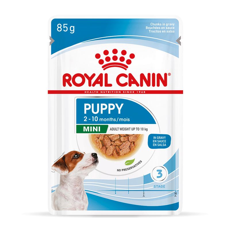 Royal Canin Mini Puppy in Gravy 12 x 85g