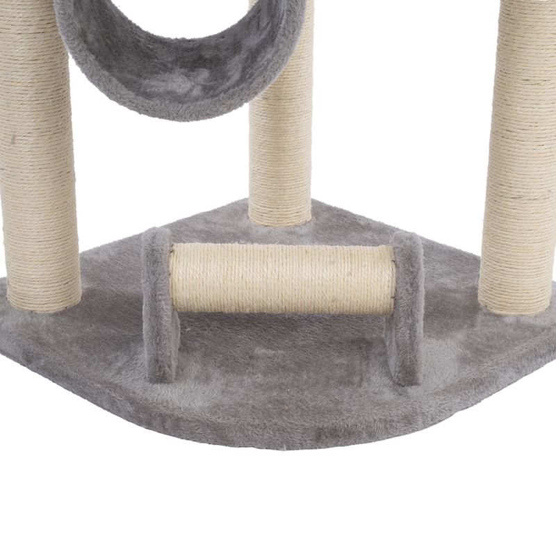 zooplus Basics XL Scratching Post Grey