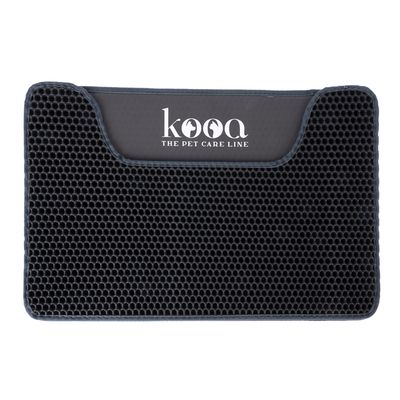 kooa double-layer cat litter mat marshmallow