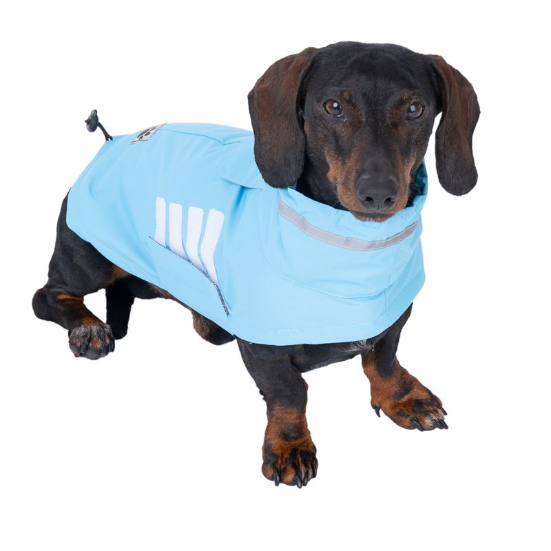 TIAKI Sky Dog Raincoat approx. 30cm (Back Length)