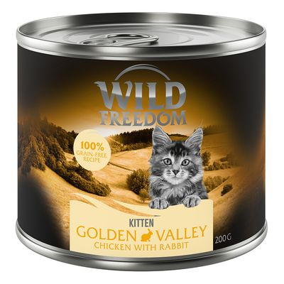 Wild Freedom Kitten 6 x 200g Mixed Pack (3 Varieties)