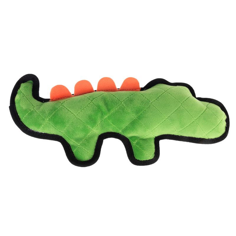 TIAKI Happy Croco Tough Dog Toy 33 x 14 x 5cm (Lx W x H)