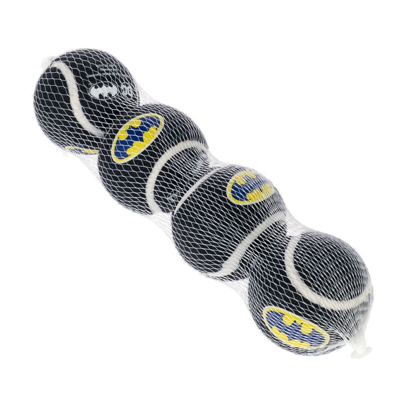 Warner Bros™ DC Batman Tennis Ball Set Set of 4 (each diameter 6.3cm)