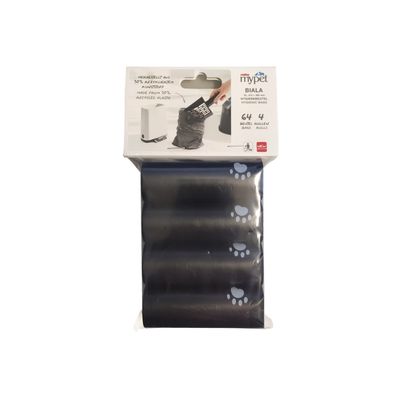 Rotho MyPet BIALA Hygiene Bags 4 Rolls of 16 Bags Each