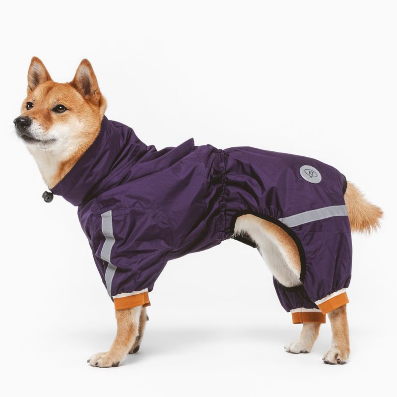 Nomad Tales Spirit Dog Overalls - Berry approx. 35cm Back Length