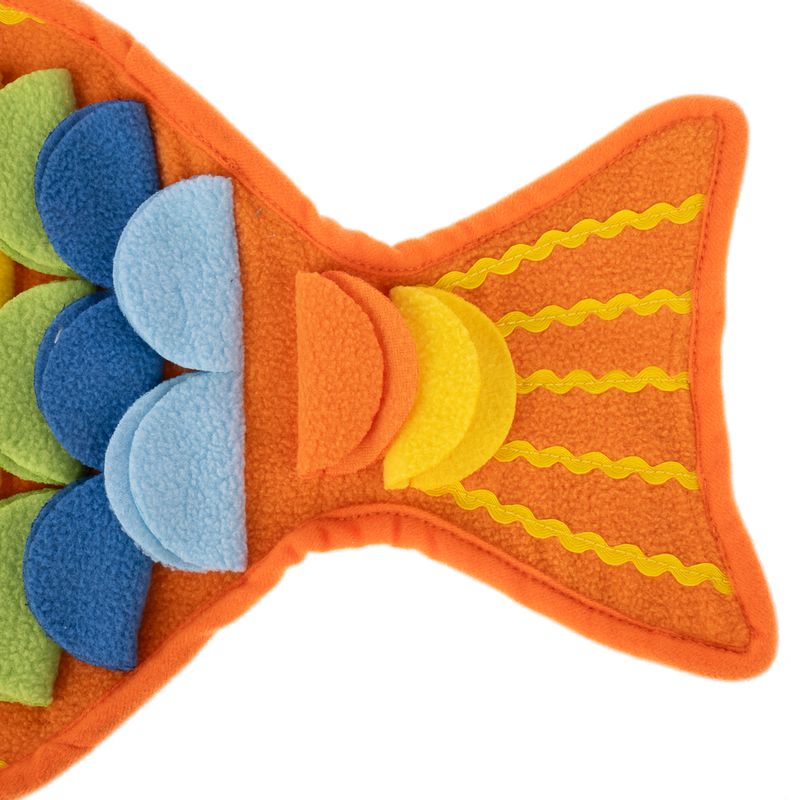 TIAKI Rainbow Fish Sniffing Mat approx. 48 x 25cm (L x W)