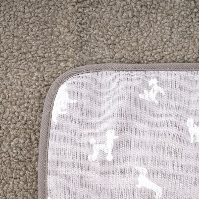 Nomad Tales Blush Waterproof Cuddle Blanket - Taupe 140 x 105 cm (L x W)