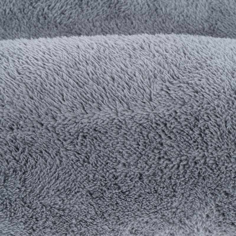 TIAKI Lazy Bear Dog Bed – Dark Grey Size M: 70 x 55 x 20cm (L x W x H)