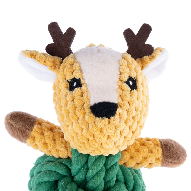 TIAKI Reindeer with Rope Dog Toy 1 Toy