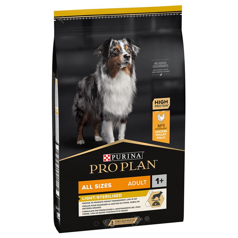 PURINA PRO PLAN All Sizes Adult Light/Sterilised with Chicken 3kg