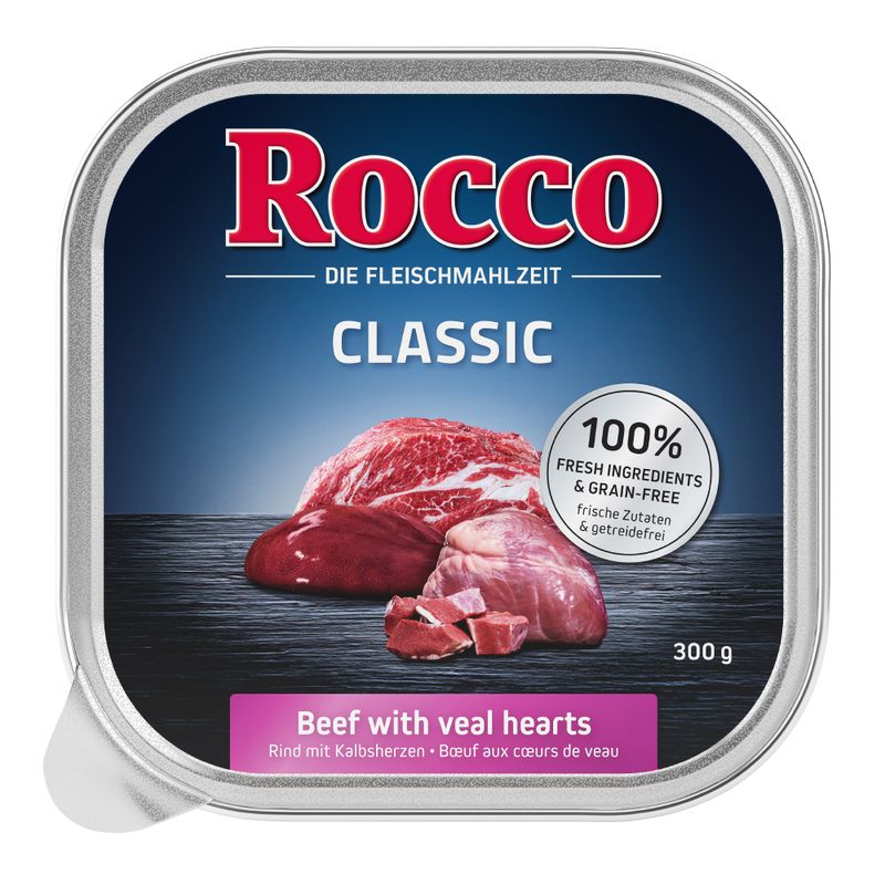 Rocco Classic Trays 9 x 300g Pure Beef
