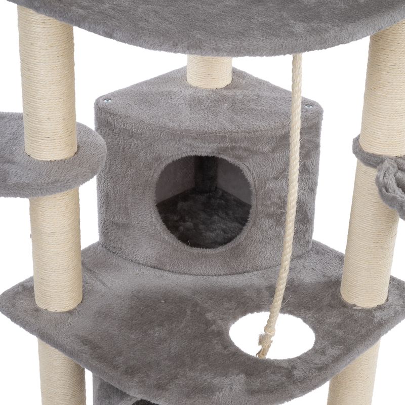 zooplus Basics XL Scratching Post Grey