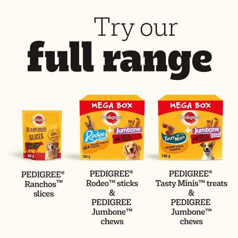 Pedigree Schmackos Multi 3 Flavour (20 Snacks)