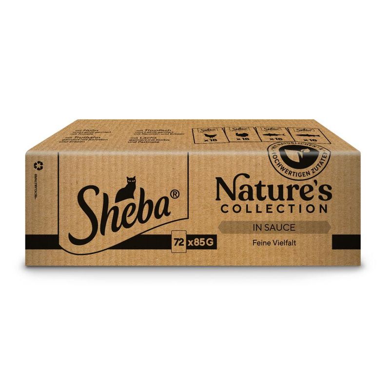 Sheba Nature's Collection 72 x 85g Poultry variation in jelly