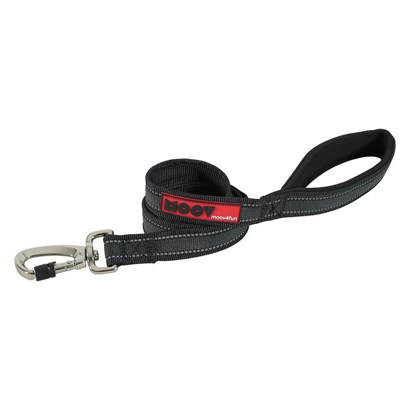 Zolux Moov Dog Lead – Black 120cm x 20mm (L x W)