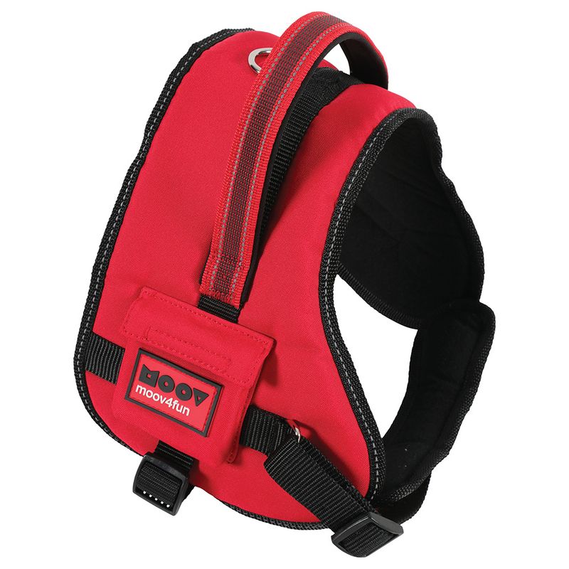 Zolux Moov Comfort Adjustable Dog Harness – Red Size S: 50 - 66cm chest girth