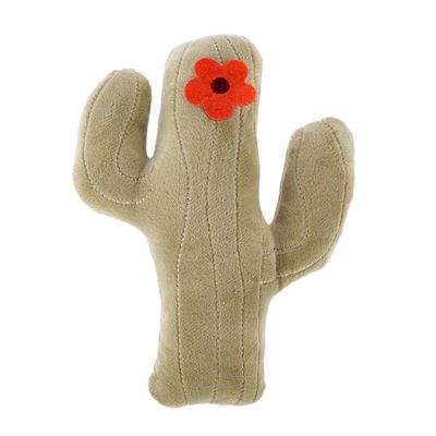 TIAKI Nature Dog Toy Cactus 18 x 14 x 4.5cm (L x W x H)