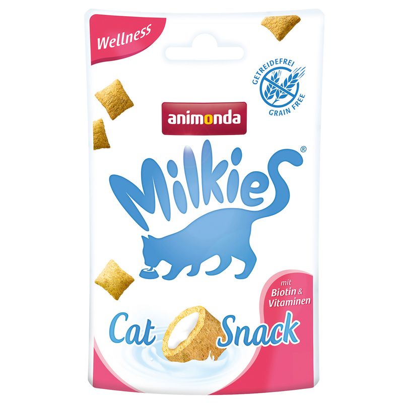 animonda Milkies Crunch Bag Mixed Pack 6 x 30g (4 Varieties)