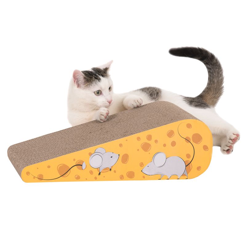 Scratching Furniture 43.5 x 19 x 5-12.5 cm (L x W x H)