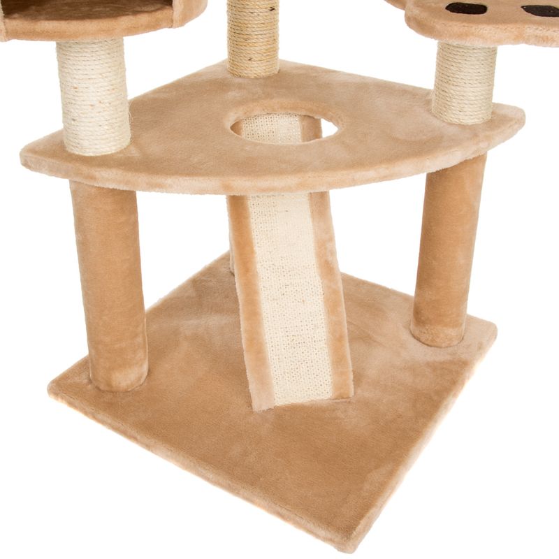 Bear's Den Cat Tree Light Grey