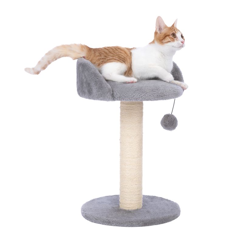 zooplus Basics Scratching Tree - X-Small Grey