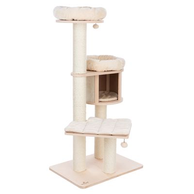 Natural Paradise Cat Tree Magnolia L light grey