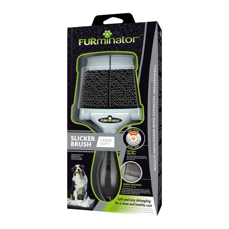 FURminator Slicker Brush L Firm: L 20 x W 10 x H 4 cm
