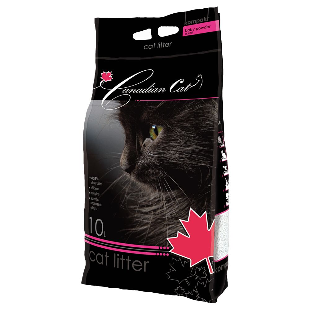 Benek Canadian Baby Powder Cat Litter 10l (approx. 8kg)