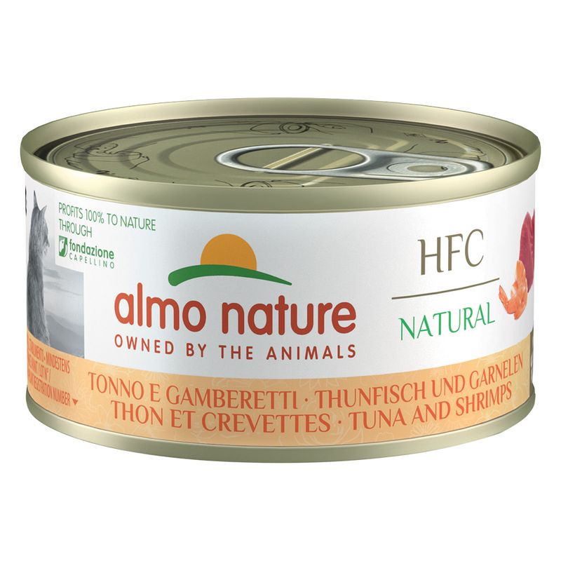 Almo Nature Saver Pack 24 x 70g HFC Natural Atlantic Tuna