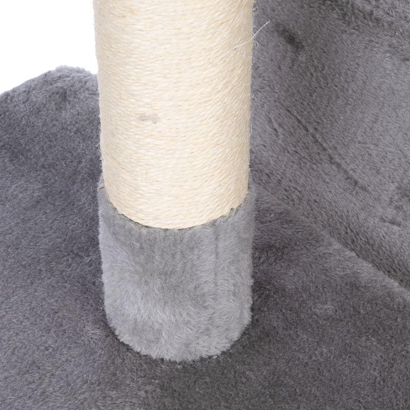 zooplus Basics Scratching Tree - Large Grey