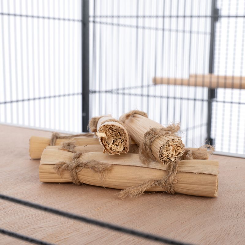 TIAKI Husk Chewies Nibble Bird Toy 5 toys