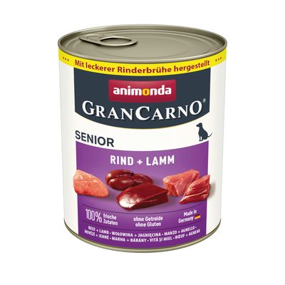 animonda GranCarno Original Senior 6 x 800g Beef & Lamb