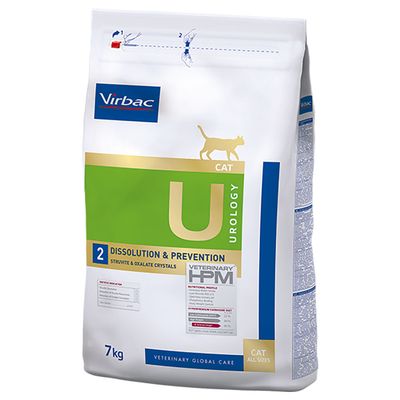 Virbac Veterinary HPM Cat Urology Dissolution & Prevention U2 3kg