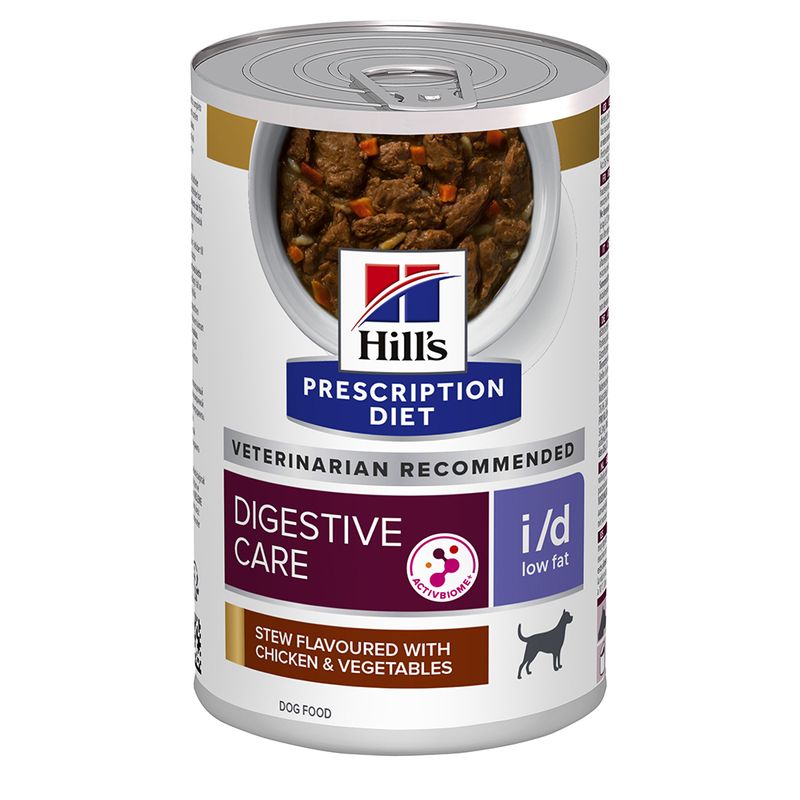 Hill’s Prescription Diet Canine i/d Digestive Care Low Fat Stew - Chicken 12 x 354g