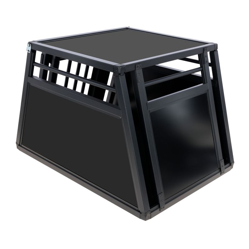 Kerbl Pet Transport Box Vacation - Graphite 77 x 55 x 50cm (L x W x H)