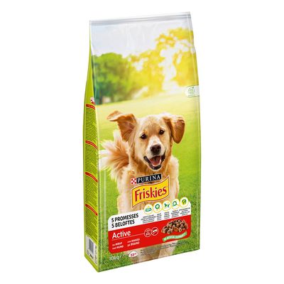 Purina Friskies Adult Dog Active with Beef 3kg