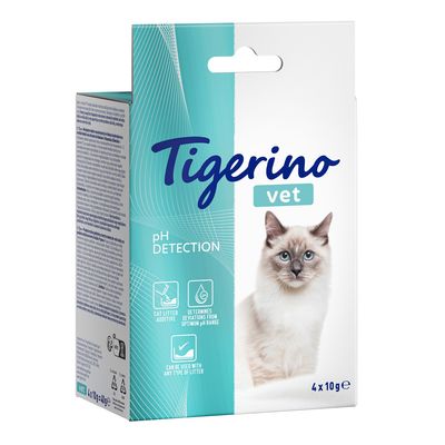 Tigerino Vet Cat Litter Additive - pH Detection 4 x 10g