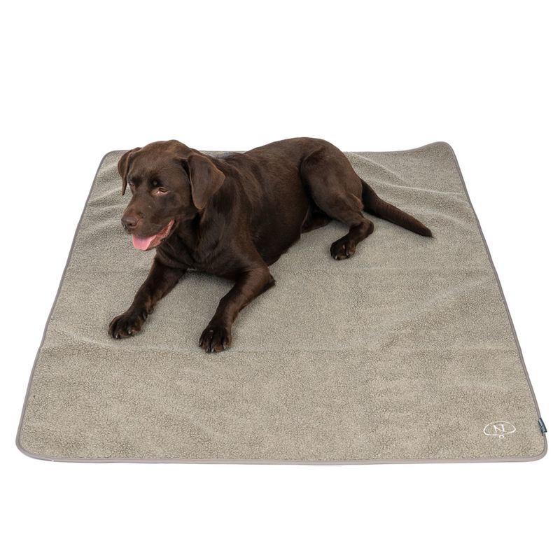 Nomad Tales Blush Waterproof Cuddle Blanket - Taupe 140 x 105 cm (L x W)