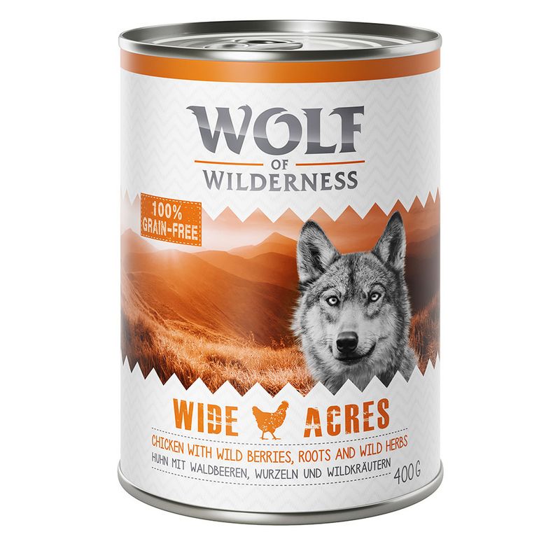 Little Wolf of Wilderness Saver Pack 24 x 400g Mixed Pack