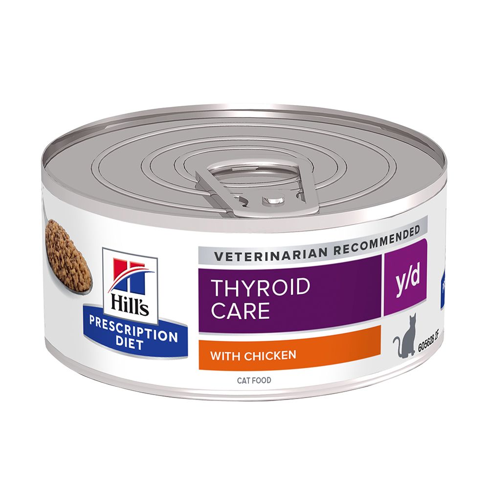 Hill's Prescription Diet Feline y/d Thyroid Care 12 x 156g